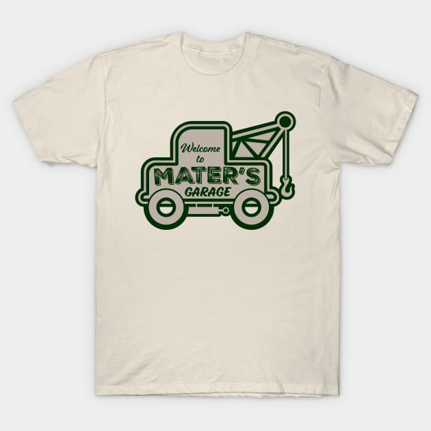 Mater's Garage #3 T-Shirt by gravelskies